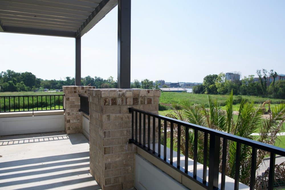 Private balcony view